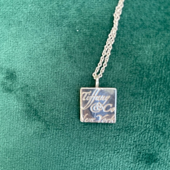 Tiffany &. Co Necklace with square pendant - Picture 4 of 7